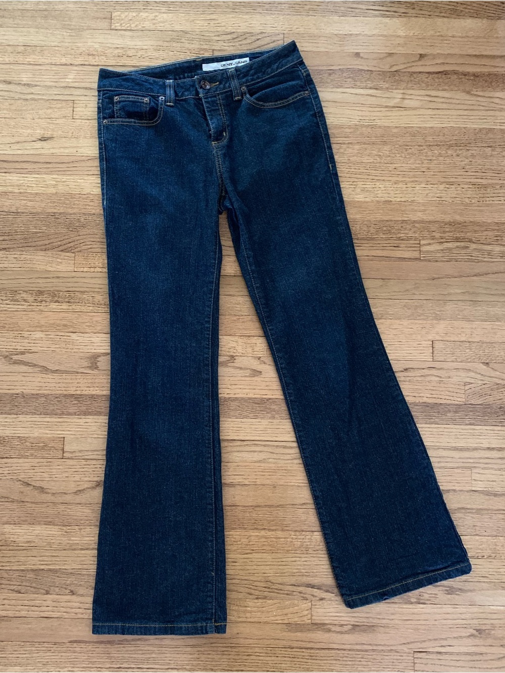 DKNY Soho Dark Wash Bootcut Jeans Size 8S